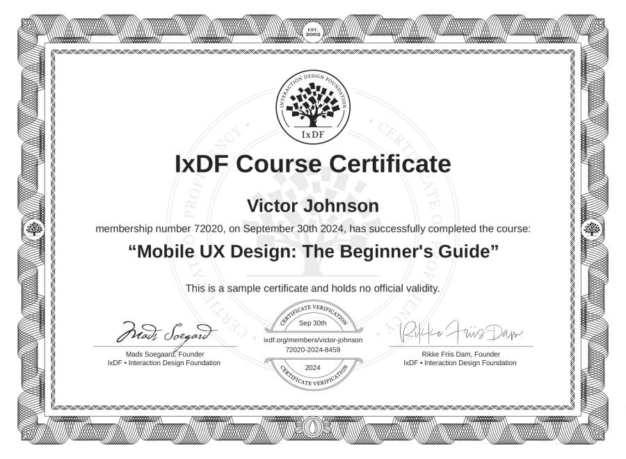 Industry-trusted Course Certificates